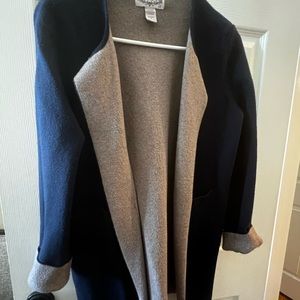 Two toned sweater
